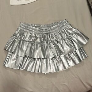 Day + Moon Silver Skort